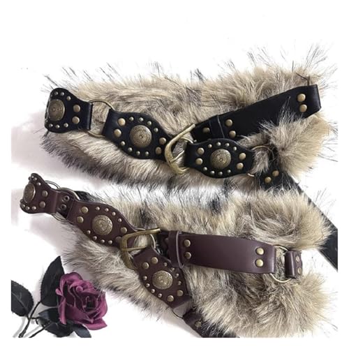 Chaîne de taille décorative et peluche Y2K pour ajustement concave - 2