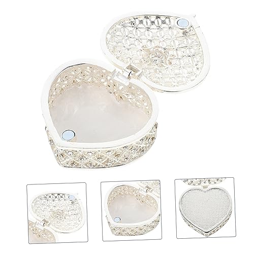 Boîte à bijoux velours chic : le cadeau idéal en forme de cœur pour elle - 7