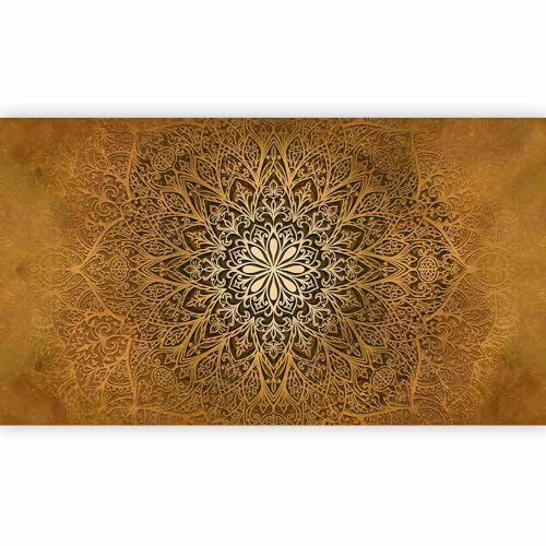 artgeist Wall Mural Mandala 193x110 in - XXL Peel and Stick Self-Adhesive Foil Wall Mural Removable Sticker Premium Print Picture Image Design Home Decor f-A-0491-x-c