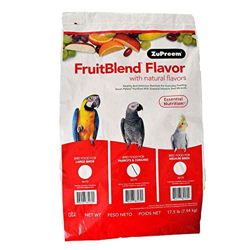 ZuPreem - Pienso para Loros Mediano multifrutas 7.94 kg