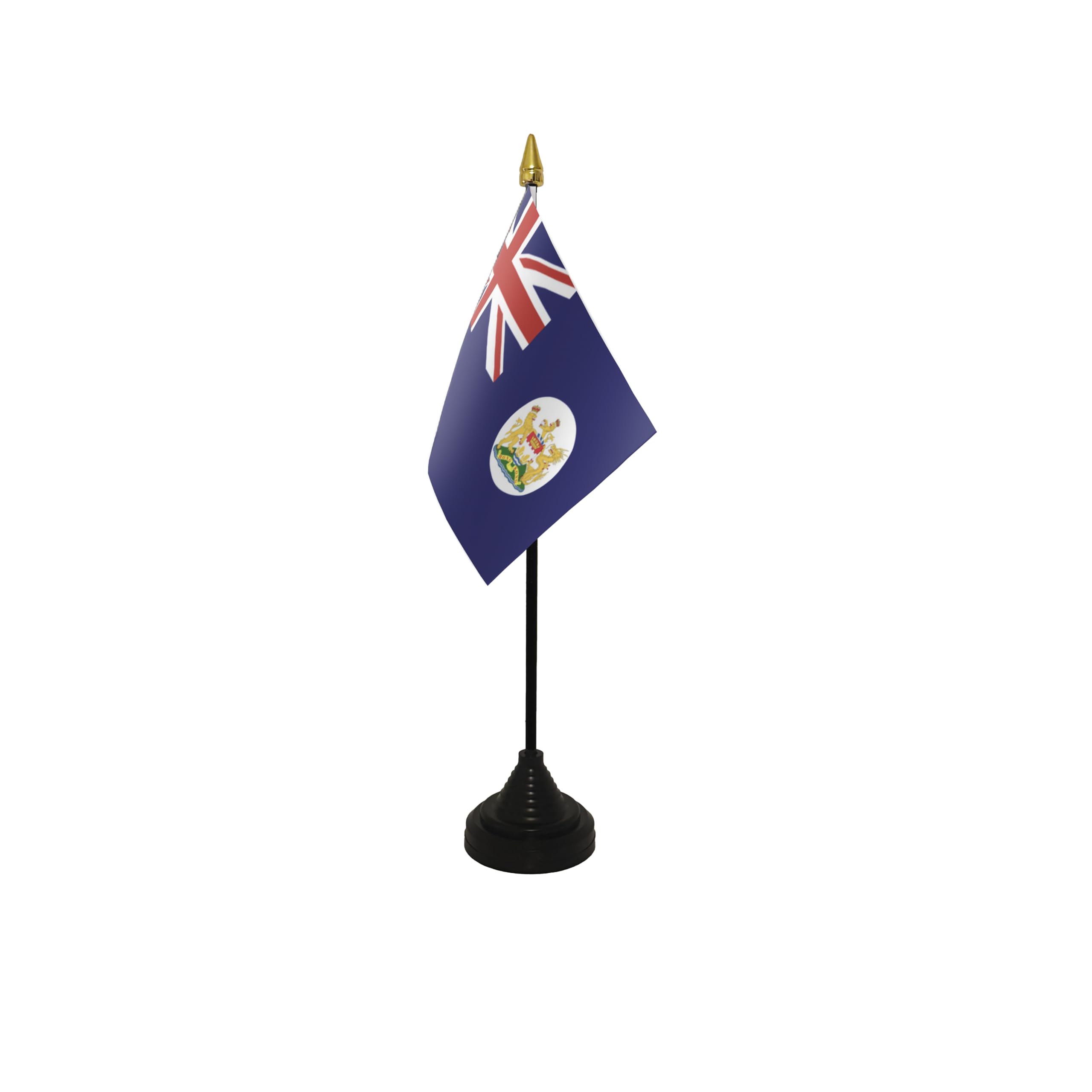 Flagtex Hong Kong Old Small Table Flag With Black Base