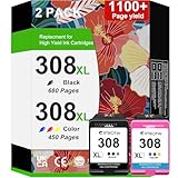 cartouche canon bci-3ebk Modèles d'imprimantes compatibles 308XL (pour référence uniquement) : pour Envy 6110e 6120e 6122e 6130 6132e 6520e 6530e 6532e