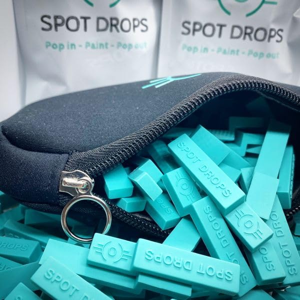 Zeeke Spot Drops, Blue/Turquoise - Image 3