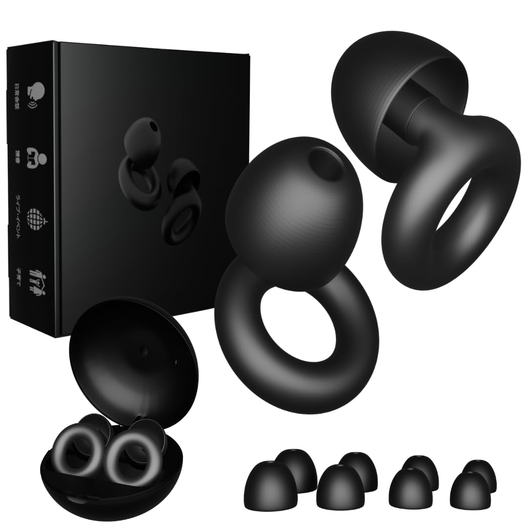Amazon | 【KoreColor Earplugs】耳栓 ほどよく周囲の雑音をカット