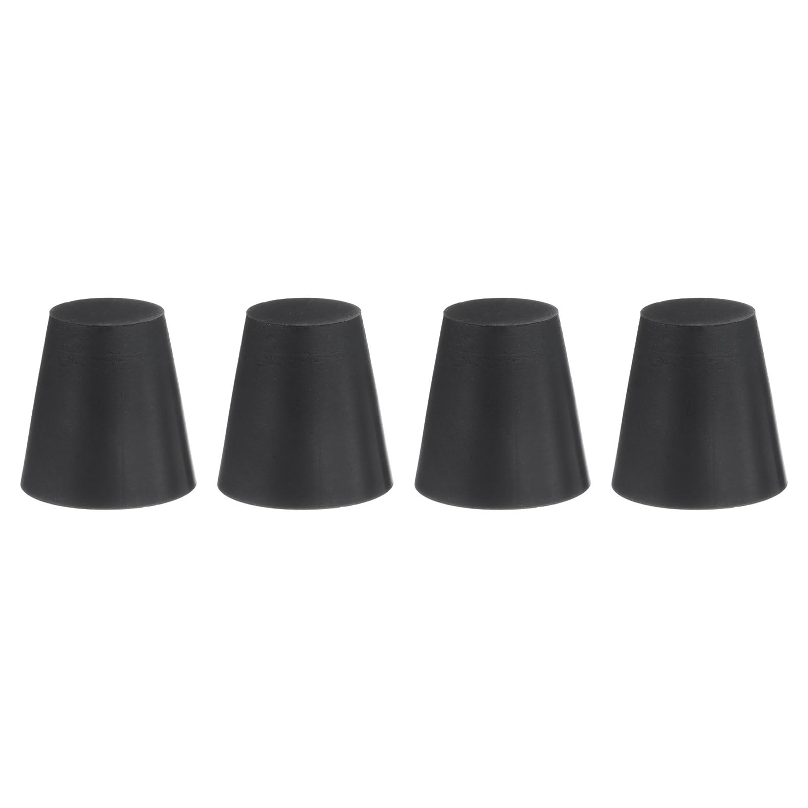 QUARKZMAN 4er Set Konische Silikon-Gummistopfen (16–25 Mm) – Vielseitig Einsetzbar Als Lochstopfen, Sprühschutz, Lackierschutz & Hitzebeständig Bis 315 °C