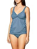 PregO Maternity Women's Dot Twist Tankini