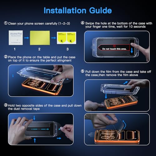 Image of Uyiton for iPhone 17 Pro Max Screen Protector (Anti-Blue Light)
