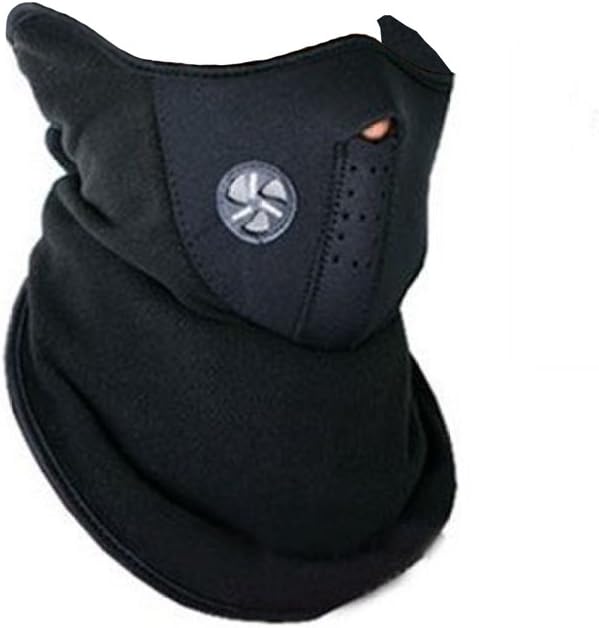 CommercioEuropa Neoprene Neck Warmer – Black – Balaclava