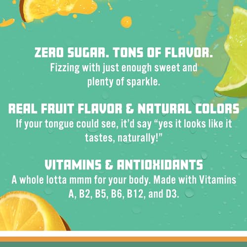 Image of Sparkling Ice, Lemon-Lime, 17oz (Pack of 5)