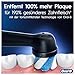 Oral-B iO Series 8 Plus Edition Doppelpack Elektrische Zahnbürste/Electric Toothbrush, PLUS 4 Aufsteckbürsten, 6 Modi für Zahnpflege, Reiseetui, Designed by Braun, black/violet