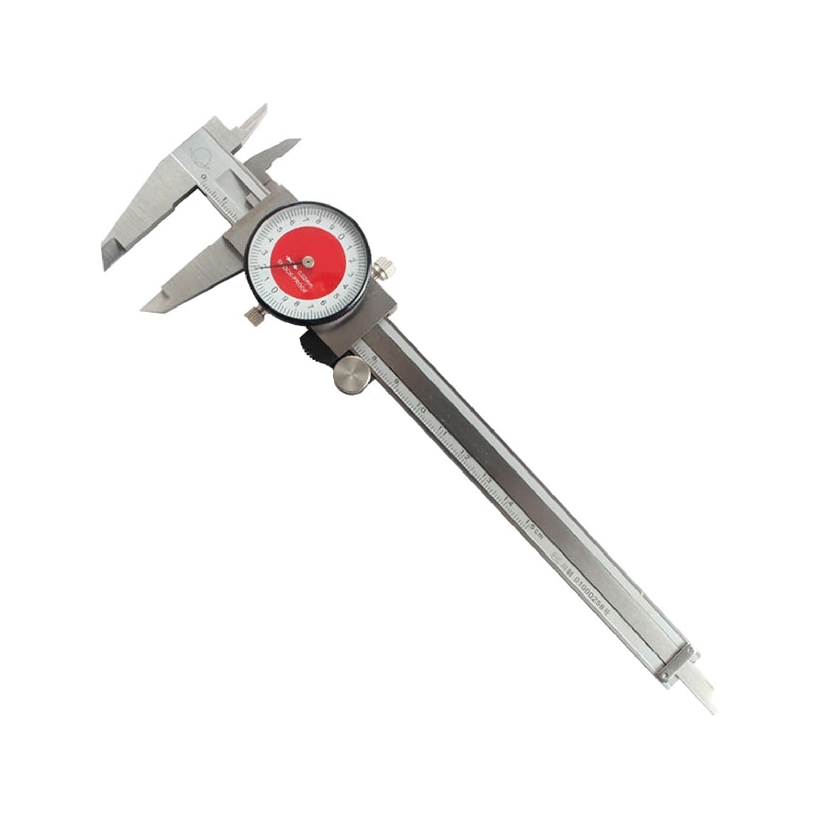 Pies de Rey Calibrador Vernier Digital de 150mm con Reloj, calibrador Esfera Acero Inoxidable, micrómetro, Herramienta a Prueba Golpes 0,02mm