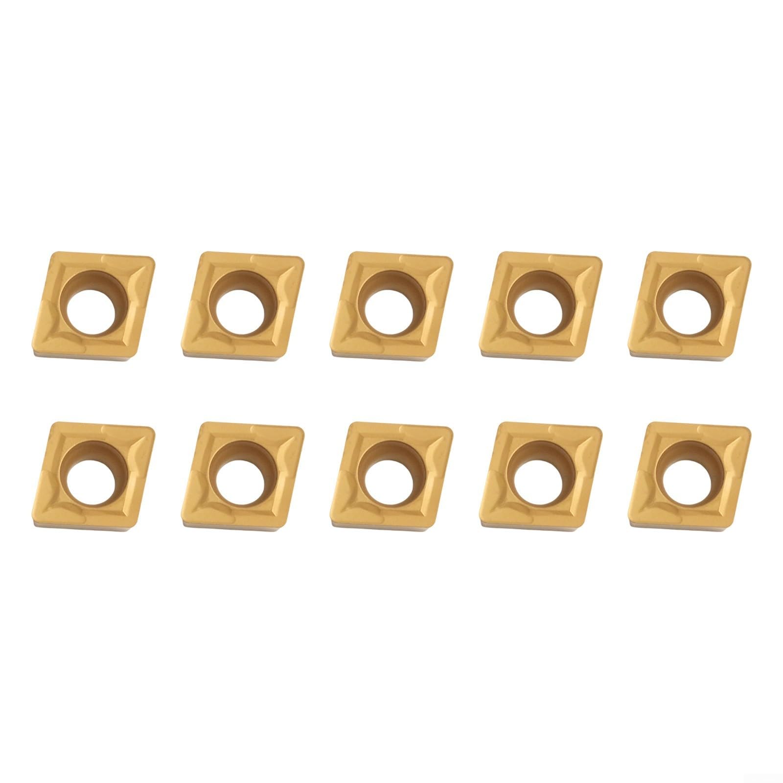 CCMT09T308 Inserti in carburo 10 pezzi Tornio CNC SCLCR Toolholder Lama di taglio