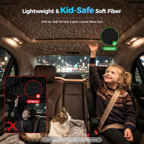 Luces de estrella de 10 pies con sensor de sonido activadas por ritmo 5