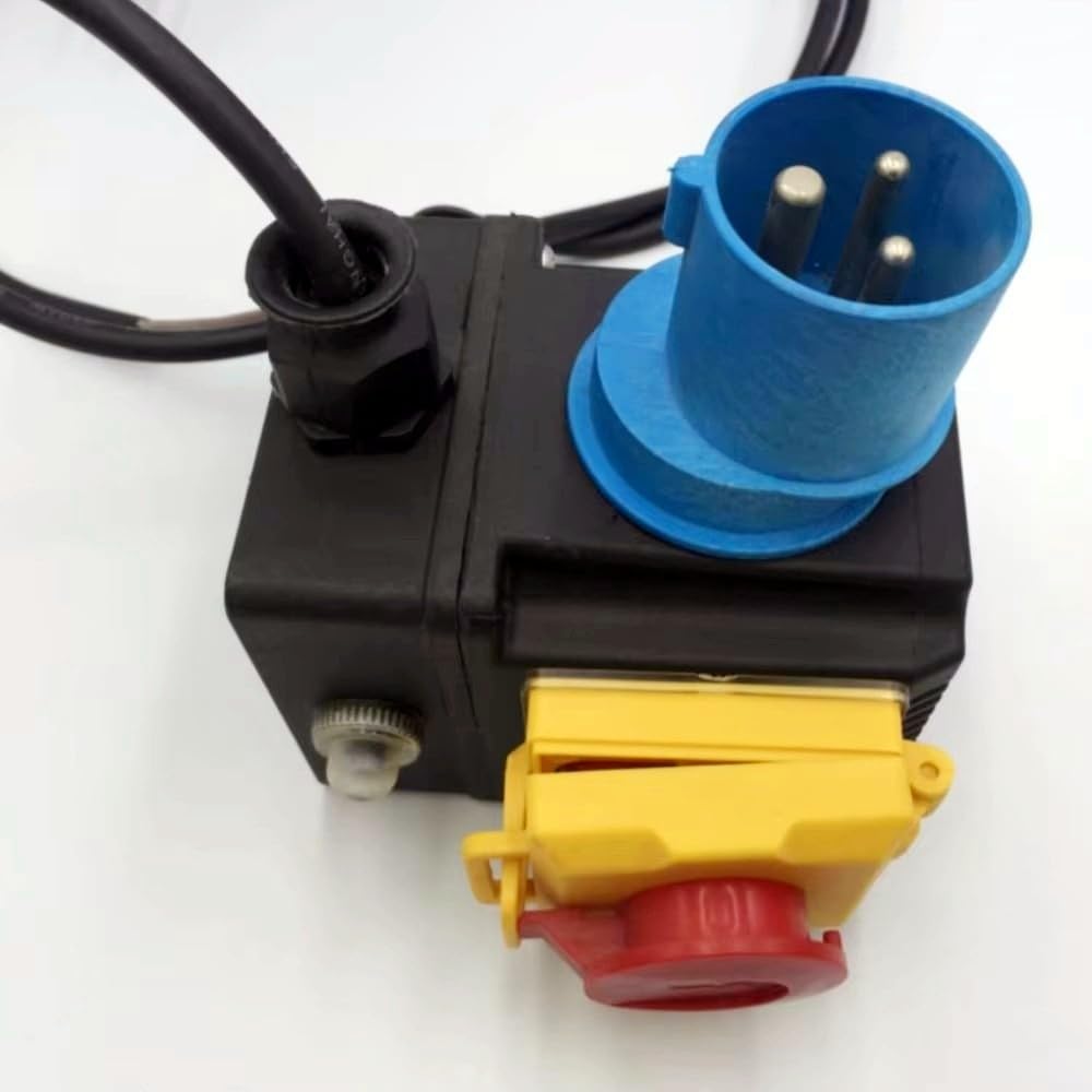 HCK10T 250V 16A IP54 Electromagnetic Push Button Switch Power On Off Magnetic Switches Controls Switches
