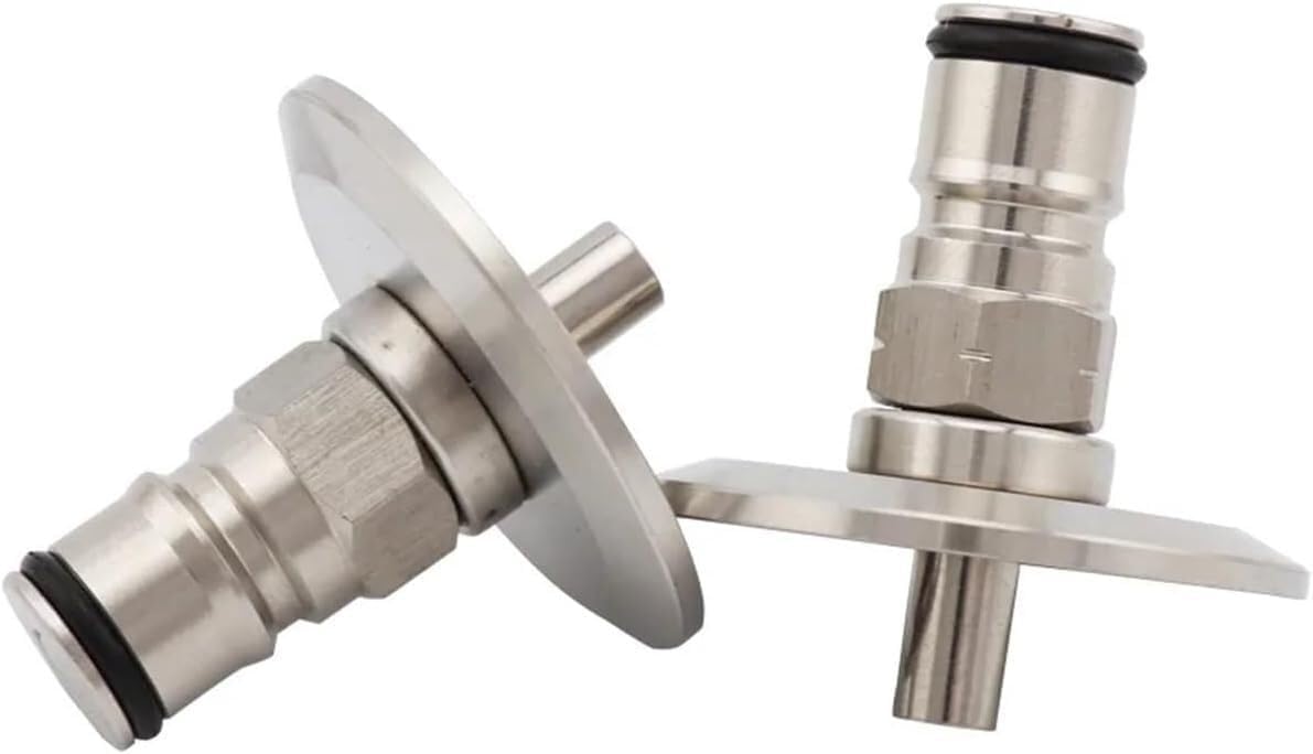 Home Brewing Gas/Liquid Ball Lock Post 1.5" Tri Clamp - SS304 Sanitary Brewer Fitting,1pcs(Liquid)