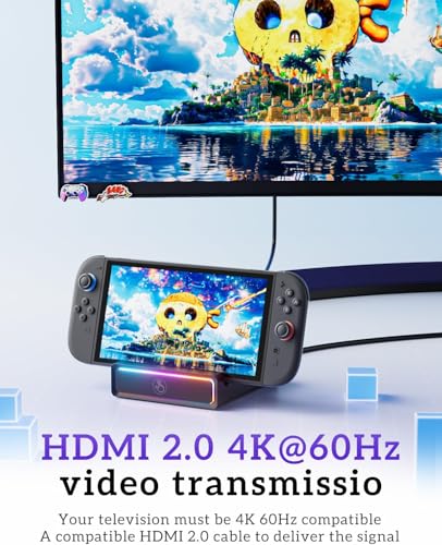 Dock de repuesto para Switch OLED que soluciona los problemas de espacio 3
