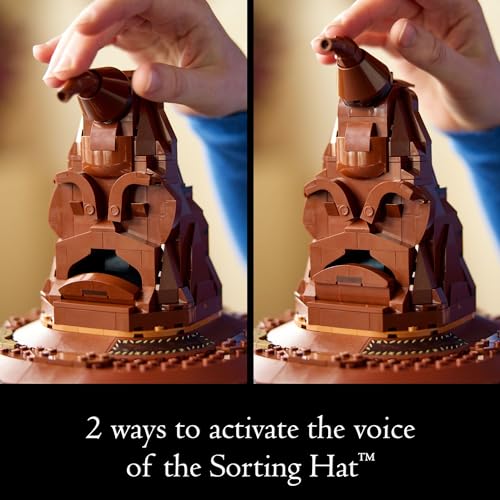 Lego 6470524 Harry Potter Talking Sorting Hat, Hogwarts Hat With 31 Randomized Sounds, Harry Potter Building Set thumb #2