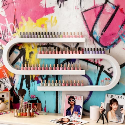 Étagère murale vernis à ongles organiseur parfum