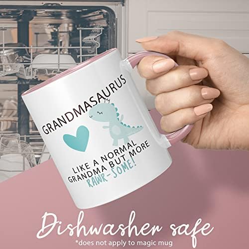 Grandma Gift Grandmasaurus Mug Cup Cups Xmas Birthday Christmas Tea Coffee Mugs Gifts Grandma Mug