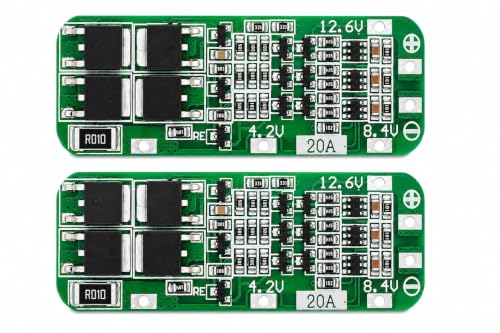 Image of Pack of 2 3s 20Amp Cell BMS 18650 Lithium Battery Protection Board