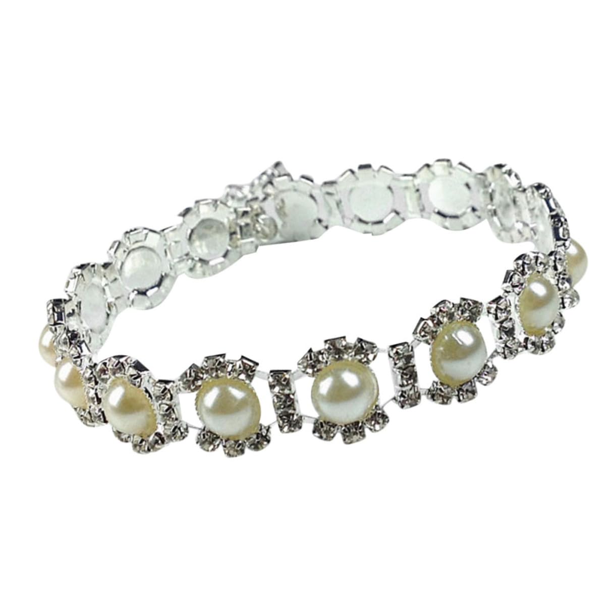 HANABASS Fashion Pet Pendant Pearl Crystal Necklace for Dogs Stylish Jewelry for Puppies S for Parties Costumes and Special Occasions Great Present for