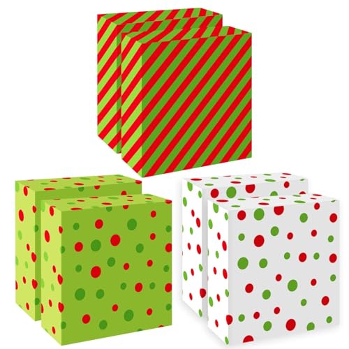 Cayivran 6Pcs Large Gift Box With Lid 12 * 12 * 4Inch Premium Shirt Box Christmas Gift Boxes for Presents Robe Sweater Shirt Birthday Wedding Valentines Day Family Gathering Party Gifts
