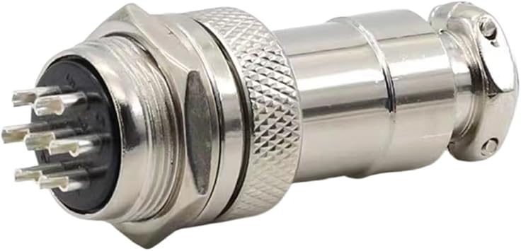 GX20 Aviation Plug 2/3/4/5/6/7/8/9/10/12/14/15 pin Connector7 Pin