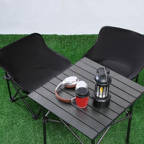 Tabouret pliable intérieur et extérieur compact - 8
