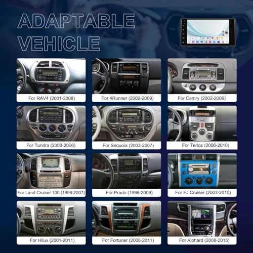 Radio para coche doble DIN con pantalla táctil 7 pulgadas miniatura 2
