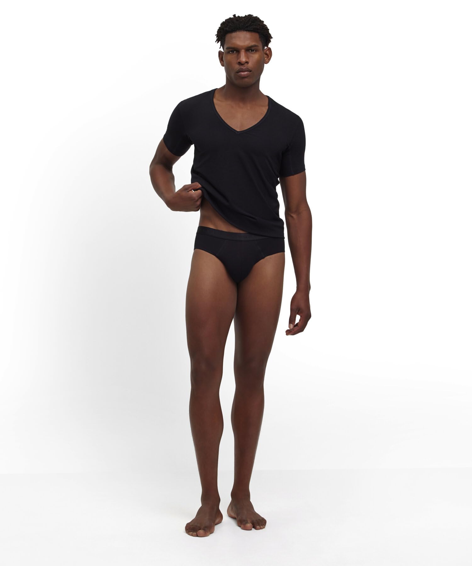 FALKE Uomo Daily Climate Control Outlast® Slip a Culotte Mutande Slip Stretch Delicate sulla Pelle Elastico in Vita Regolazione dell'umidità Asciugatura Rapida Traspirante Cotone Viscosa 1 Pezzo | per una perfetta termoregolazione del corpo