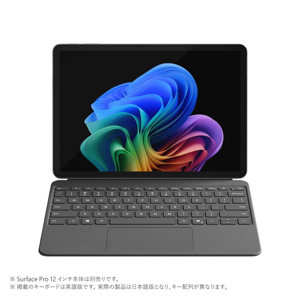 Amazon | Surface Pro 12 インチ キーボード ストーン グレー EP2