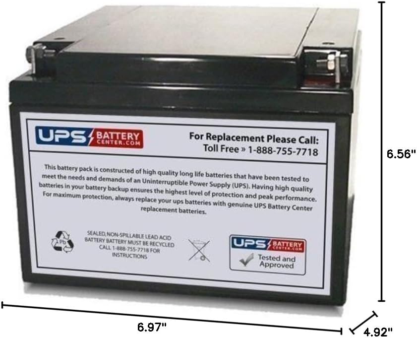 12V 28Ah NB AGM Battery Replaces PG-12V28, RT12280, FM12280, SG12280T13, 6-FM-28, SW12280, RGT12-27, PWPS12260F, 804210, 476630, 4520624, LA12260 NB, AP-12260NB, BP26-12, BPL26-12, BP26-12B1, BC26-12