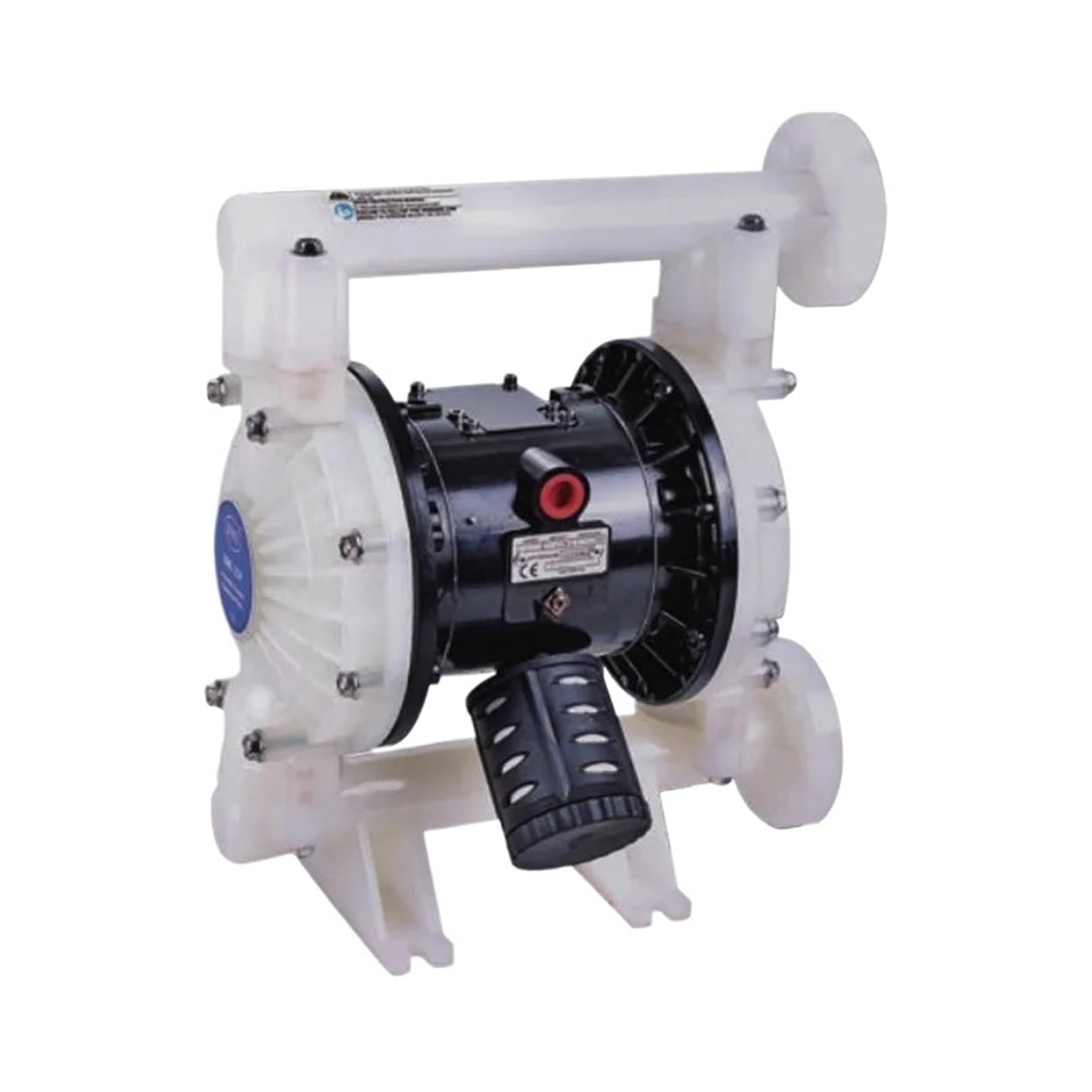Bomba neumática de diafragma de doble vía BML-25P, 159 l/min, bomba de circulación de líquido de PTFE