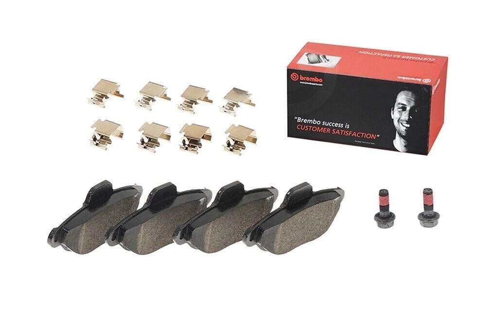 COPPIA DISCHI FRENO ANTERIORI + PASTIGLIE BREMBO PER PANDA (169) / PUNTO (176) / Y (840)