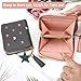 HUATEEN Bolso de Hombro Negro de Pana para Mujer Imagen de HUATEEN Bolso de Hombro Negro de Pana para Mujer