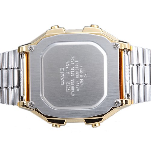 Relógio Feminino Digital Casio A178WGA-1ADF - Dourado