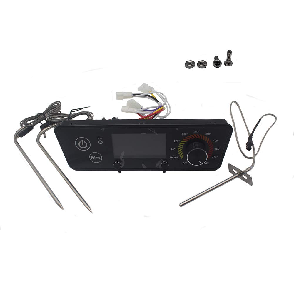 Unifit Controller PCB Replacement Kit of Pellet Grill with 2 Meat Probes for Pit Boss Pro Series PB3