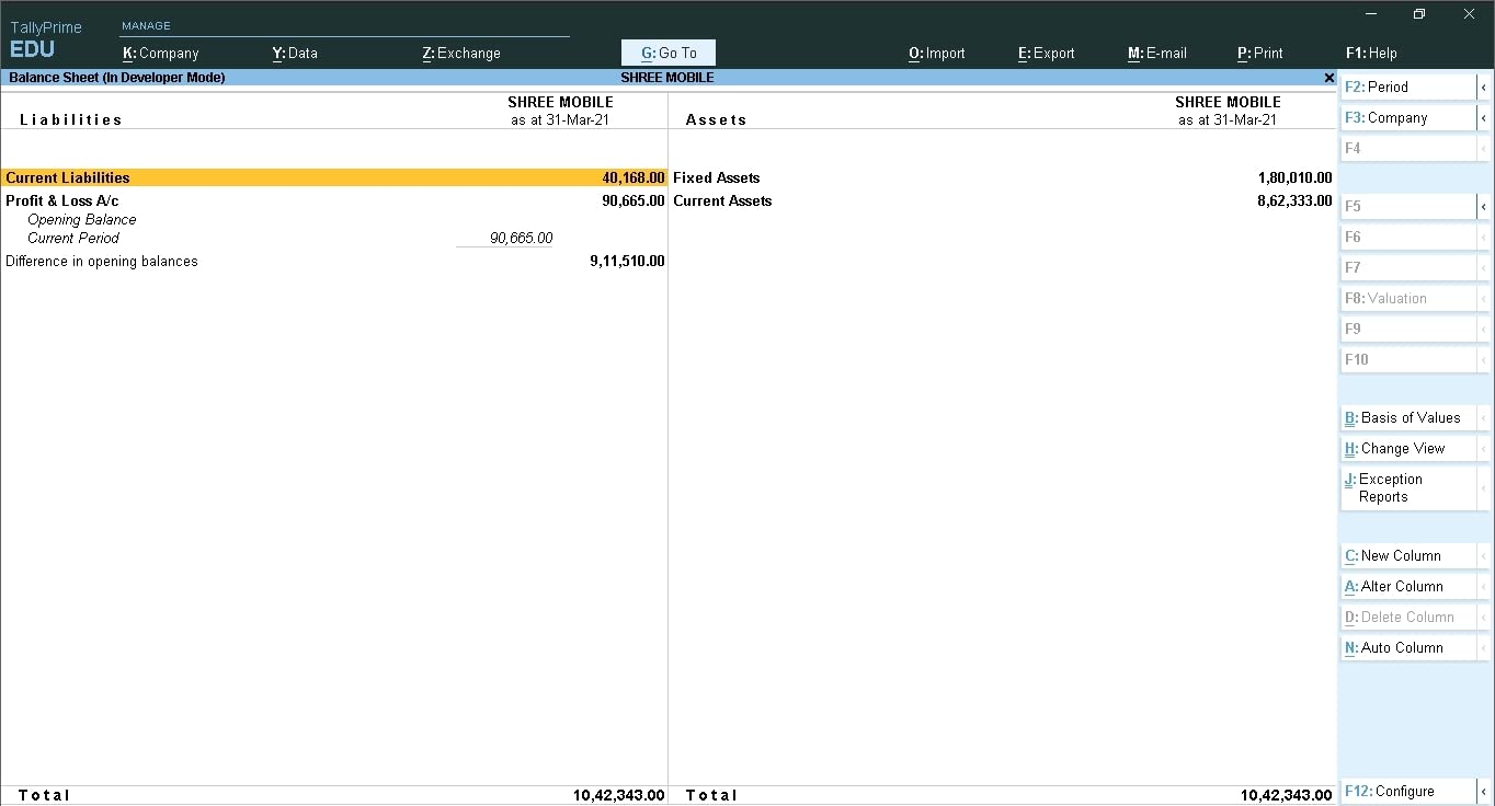 Expand all levels of Balance Sheet and P&L Report - Tally Add-On (E-mail Delivery - No CD) - Multi User (B09K5LDR9G) Amazon Price History, Amazon Price Tracker