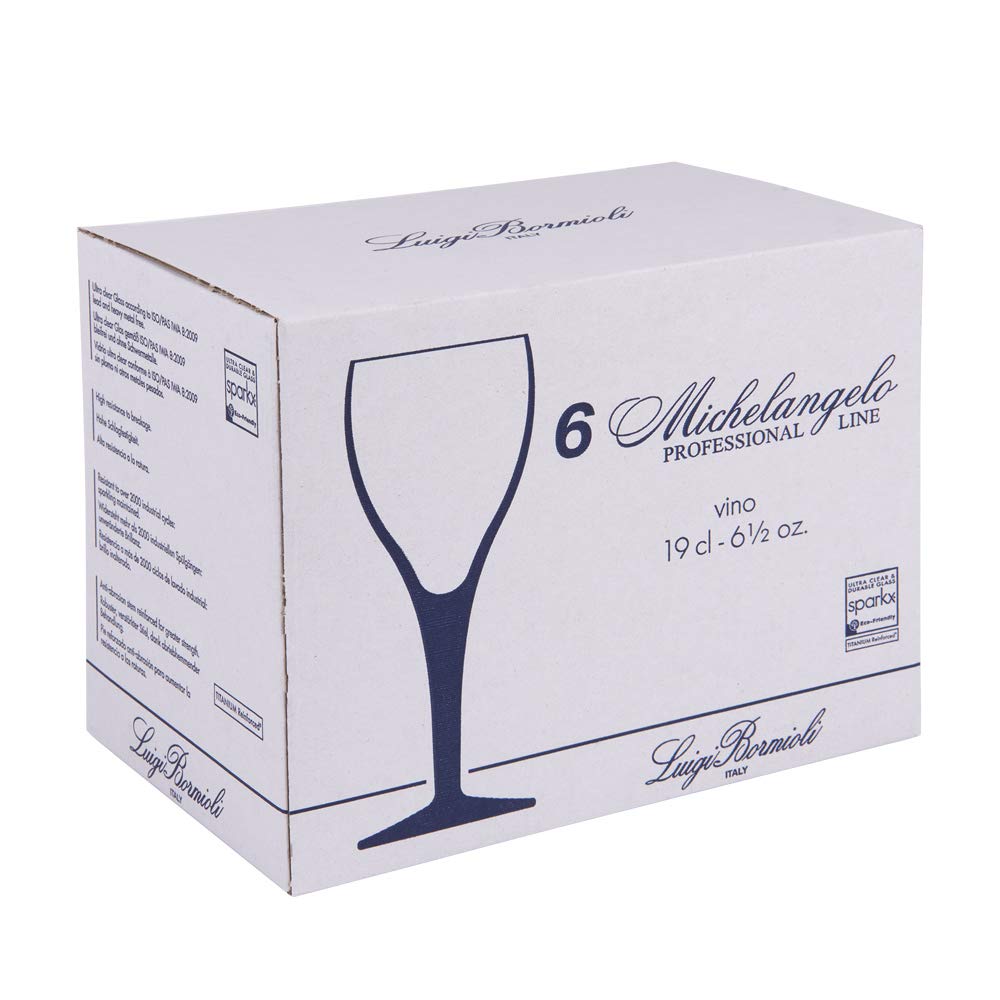Verre à pied Michelangelo 19 cl (lot de 6)