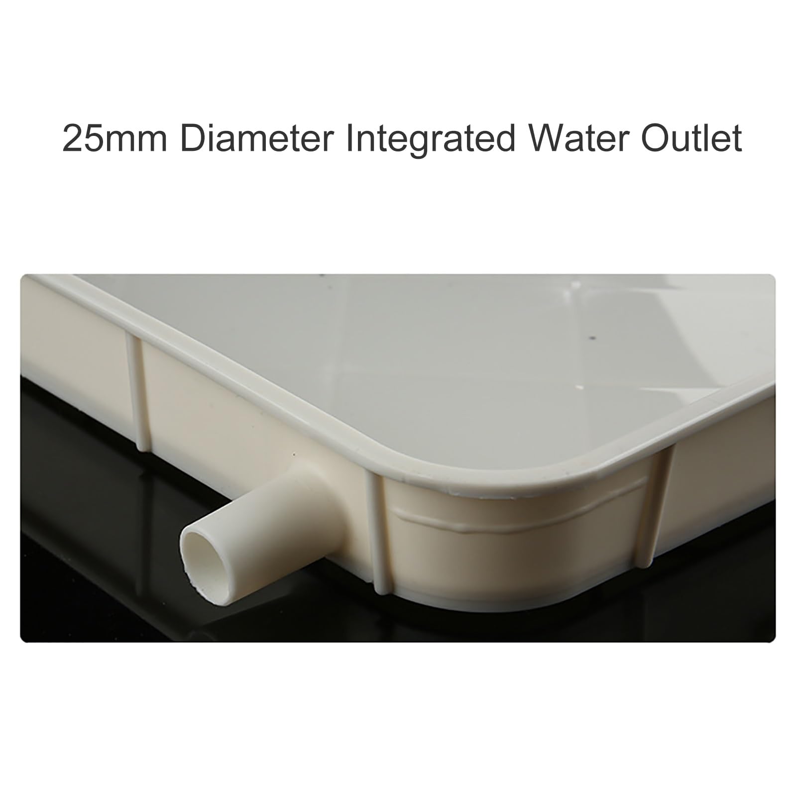 Bandeja de drenaje de aire acondicionado con tubo de agua de 2 m, solución a prueba de fugas para unidades portátiles y de ventana, evita derrames, fácil instalación, accesorio esencial HVAC