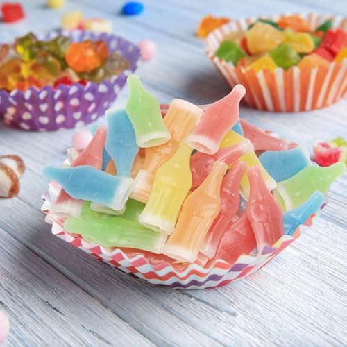 Dulces Wax Bottle Candy 8 OZ Bolsa Frutas Retro miniatura 3