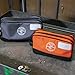 Klein Tools 55579 Zipper Tool Pouch Set, Dual Compartments, Heavy-Duty 10 x 6-Inch and 12 x 7-Inch Bags, Multipurpose Organizer for Tools and Crafts, 2-Pack