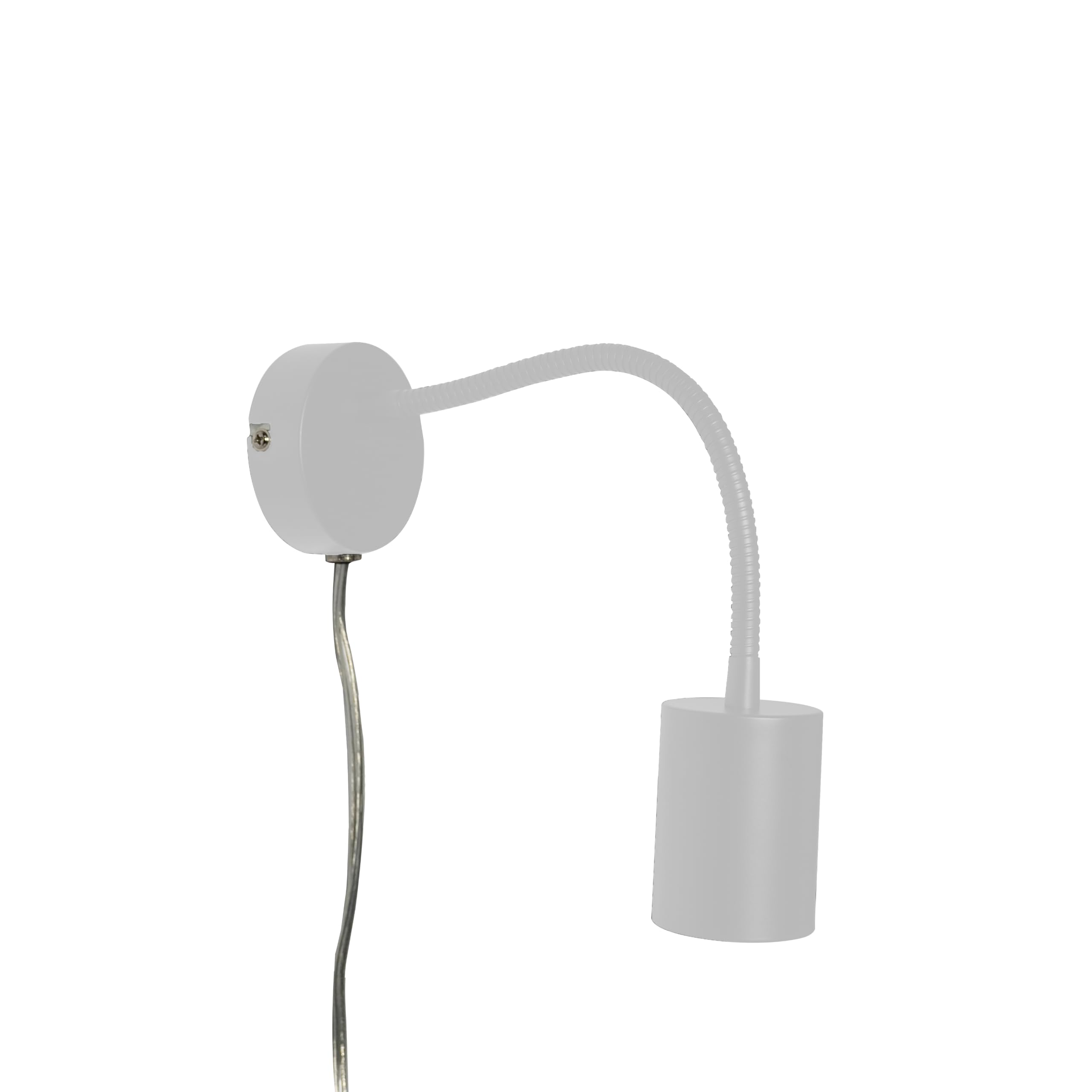 Nordlux Explore Wall Light White Metal Bedroom GU10 Switch Plug in/Mains