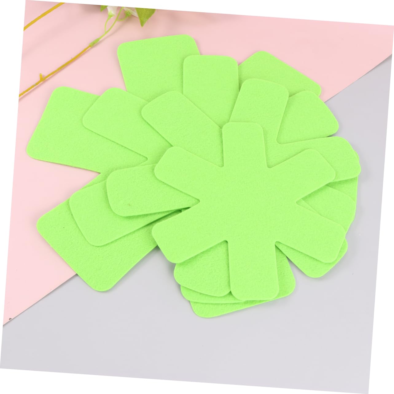 12pcs Pan Protectors Table Heat-Resistant Mat Table Heat Resistant Pad Pot Cushion Non-Woven Fabric Pot Protectors
