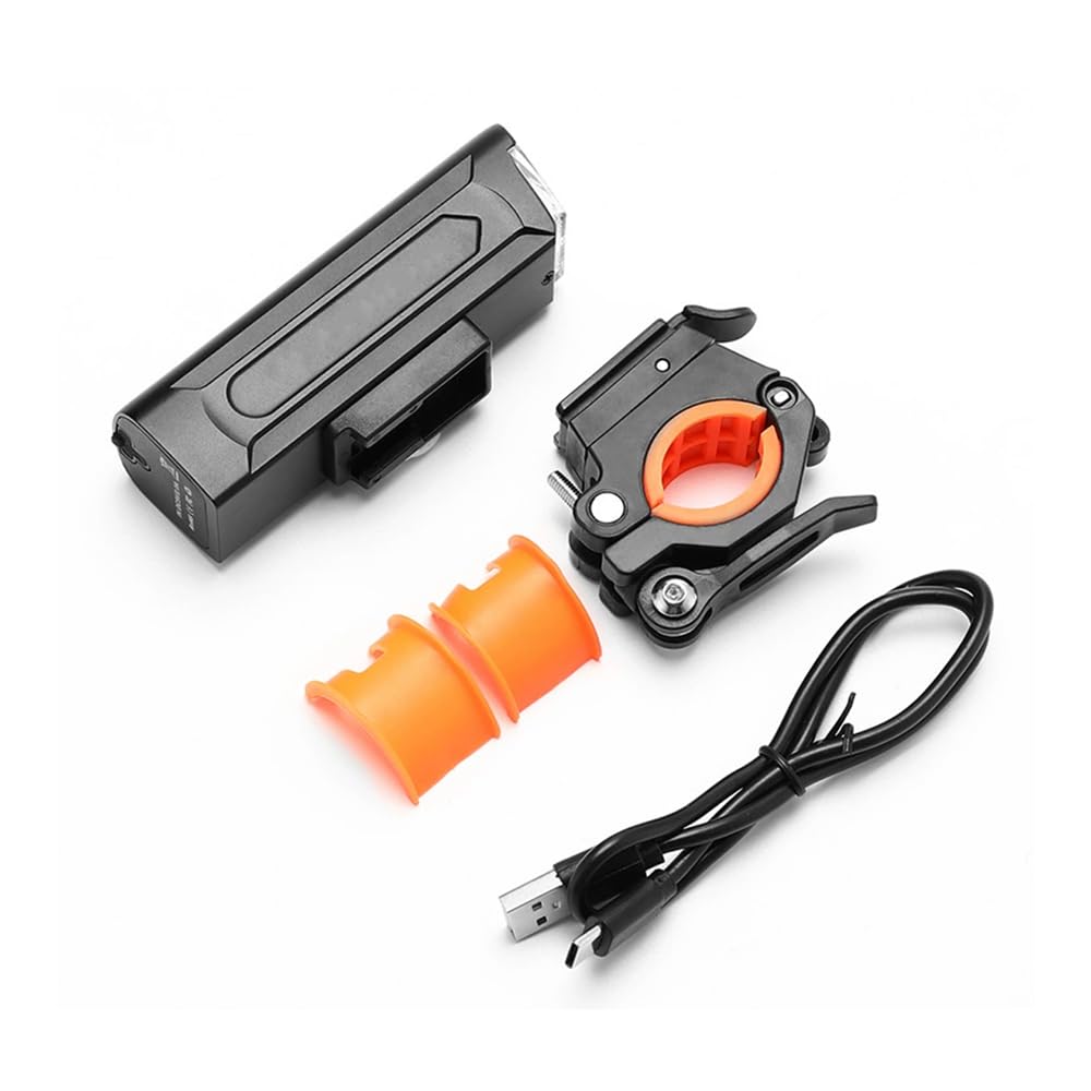 Luce per Bici Ricaricabile USB 1300 Lumen Torcia Super Luminosa per Ciclismo su Strada Notturno