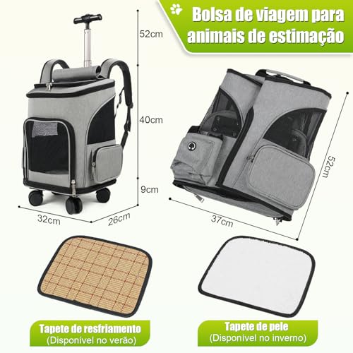 Caixa de Transporte para Gatos, Caixa Transporte Gato, Caixa de Transporte para Cachorros, Bolsa Tra