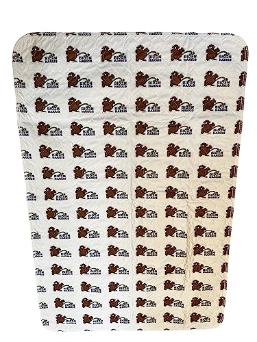 Image of Two Large Pads 2024 Biden Harris Washable Pee Pads for Dogs Pack of Two Reusable Washable Dog Pee Pads Non Slip playpen Crate Pads and After Bath Dry for Medium and Large Dogs (Large 34 in by 52 in)