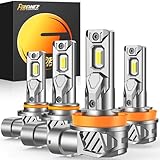 FORENNER H11 9005 Light Bulbs Combo, 800% Ultra...