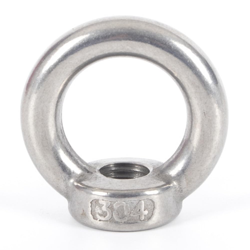 Écrou de Levage en Acier Inoxydable 304 - Écrou de Levage en Acier Inoxydable M10 - Écrous de Levage Circulaires pour Gréement