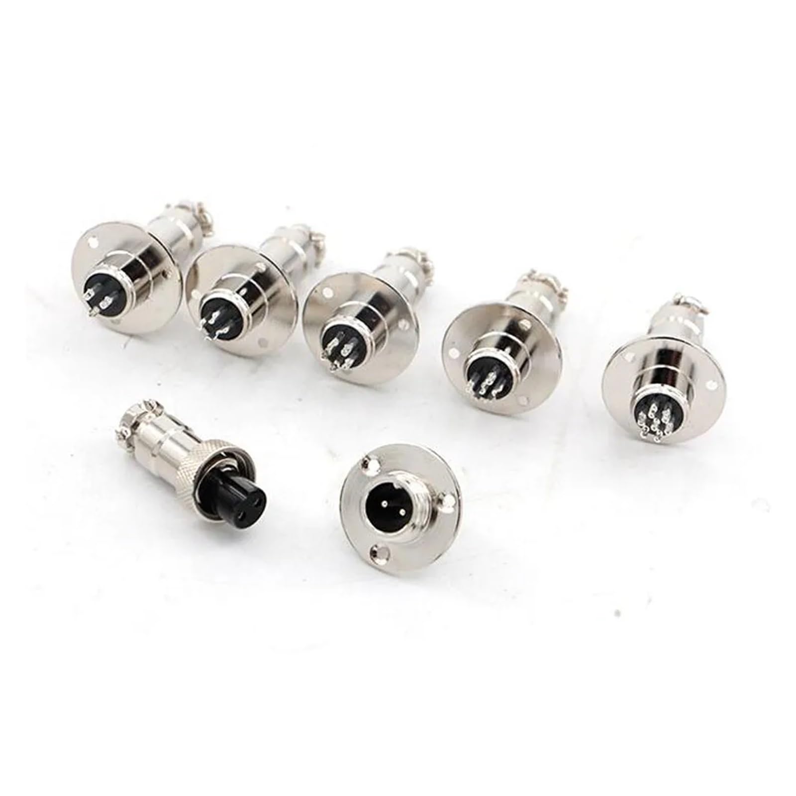 Hengliang Store 12-stykowe białe złącze samochodowe w osłonie z terminalem DJ7123-1.2-11 Złącze samochodowe 12P(10 Sets,7P)